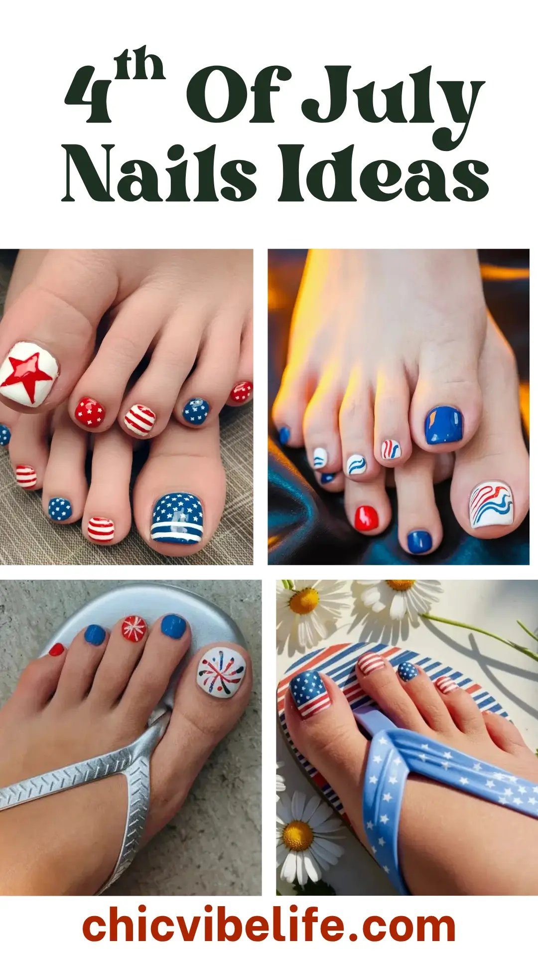 4th Of July Nails Ideas