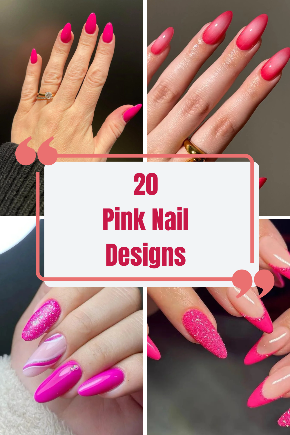 20 Pink Nail Design